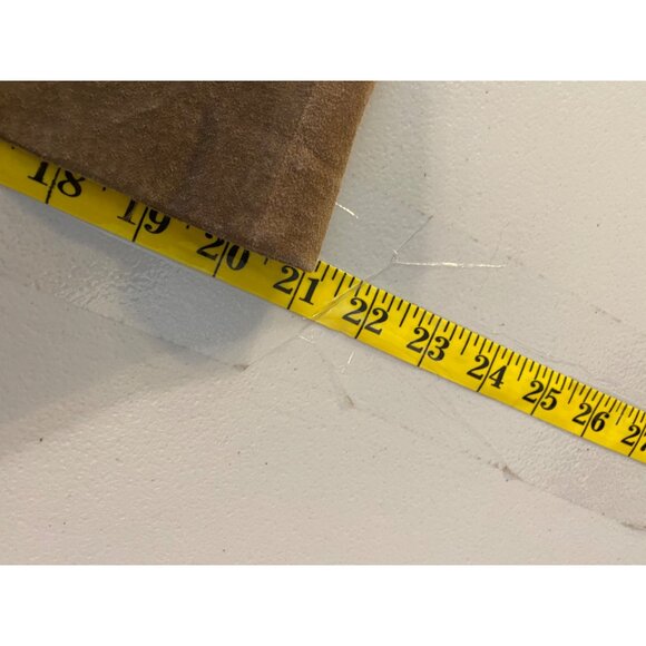 Jones Wear Tan Leather Midi Skirt Size 10 - Picture 7 of 7